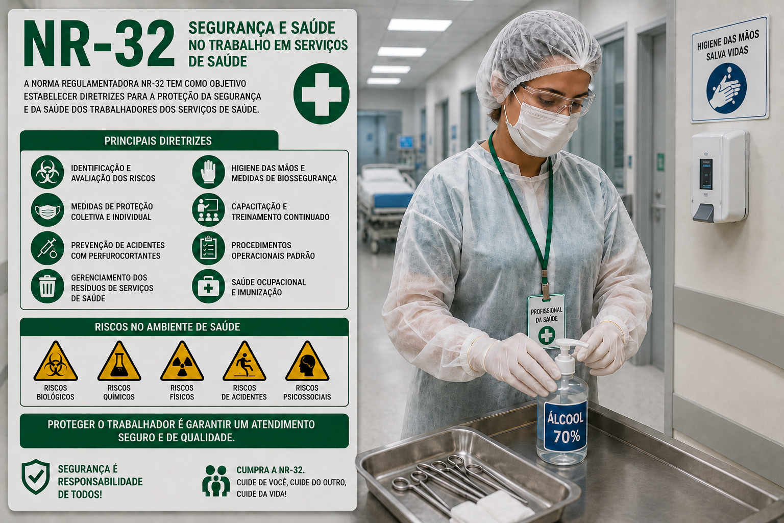 Consultoria e assessoria para adequação à NR 32